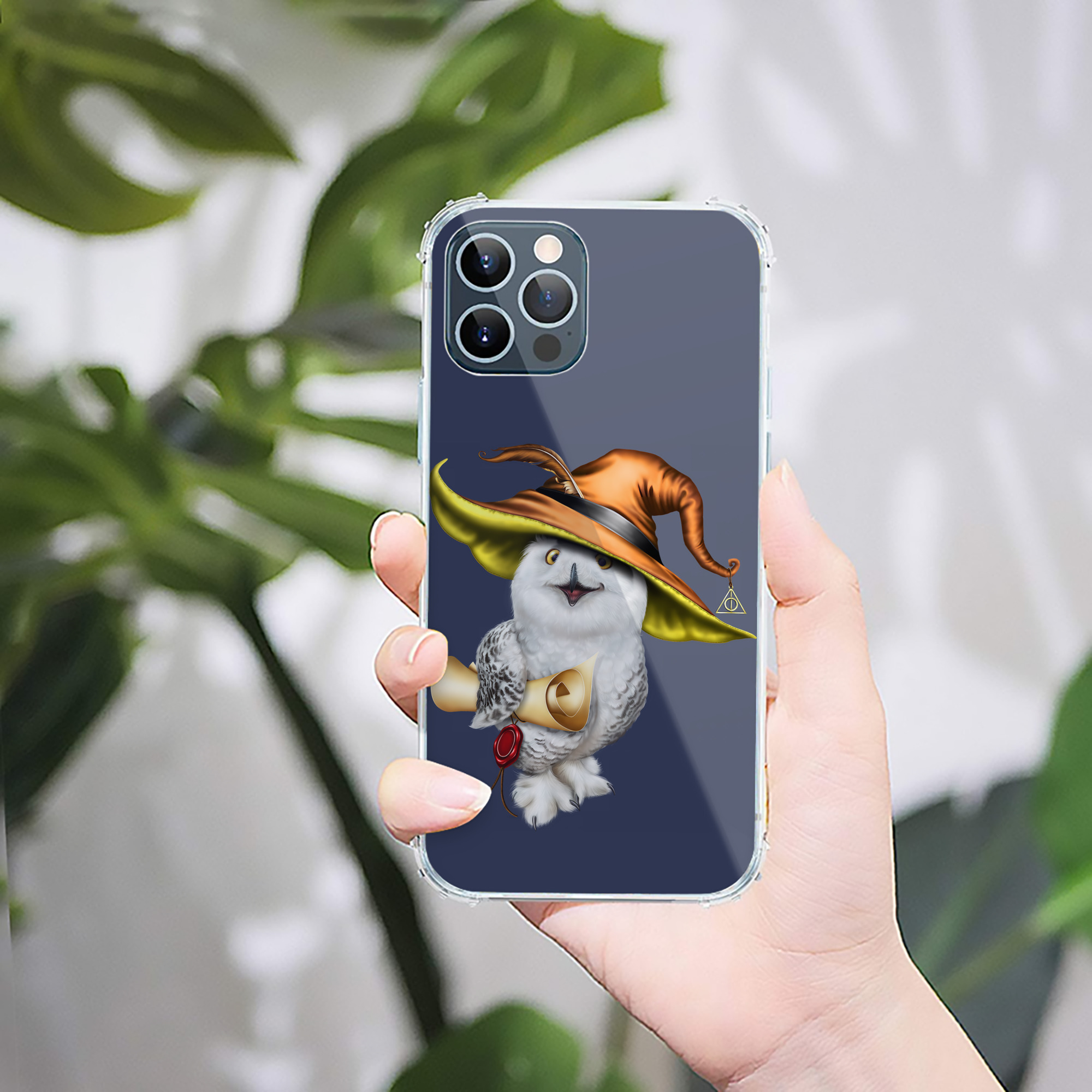 （画像用） Harry Potter ハリー・ポッターシリーズ 【iPhone 12シリーズ対応】透明スマホケース（クリアソフトケース）